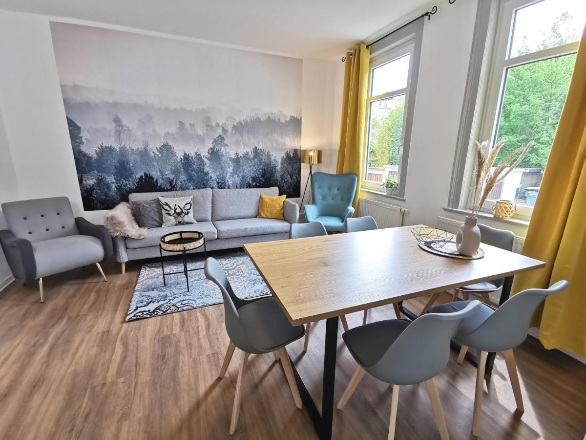 Bohnapartments - Stadtblick Zechenhaus - Balkon - Gratis Parkplatz - Wlan - Sehr Ruhig - Barrierearm Ilmenau Exterior photo